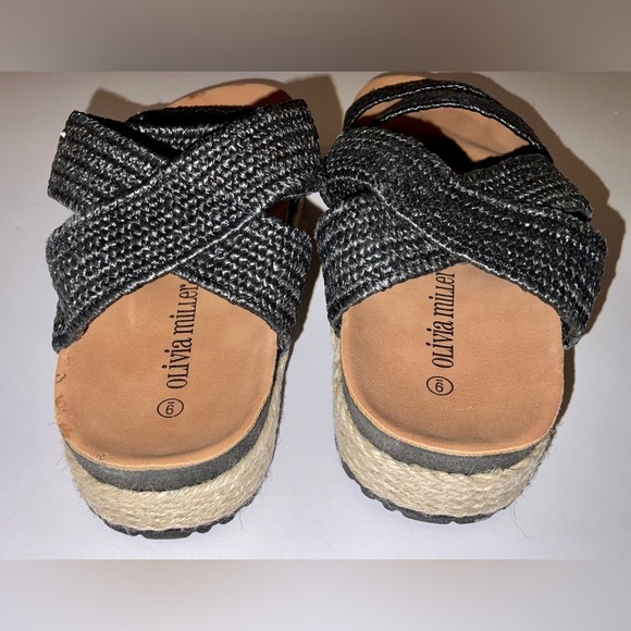 Olivia Miller Sylvina Espadrille Platform Sandal - size 9 - with box / comfy - Picture 7 of 8